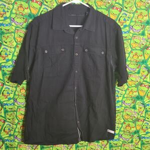 Sean John Button down.
Short sleeve block size XL